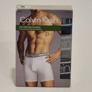 NWT Men’s Calvin Klein Cotton Stretch Boxer Briefs Green/Black Gray Size XL